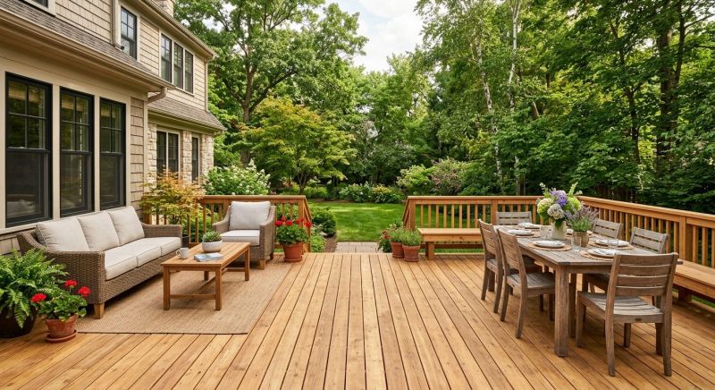 Wooden Patio Installation in Seattle, WA
